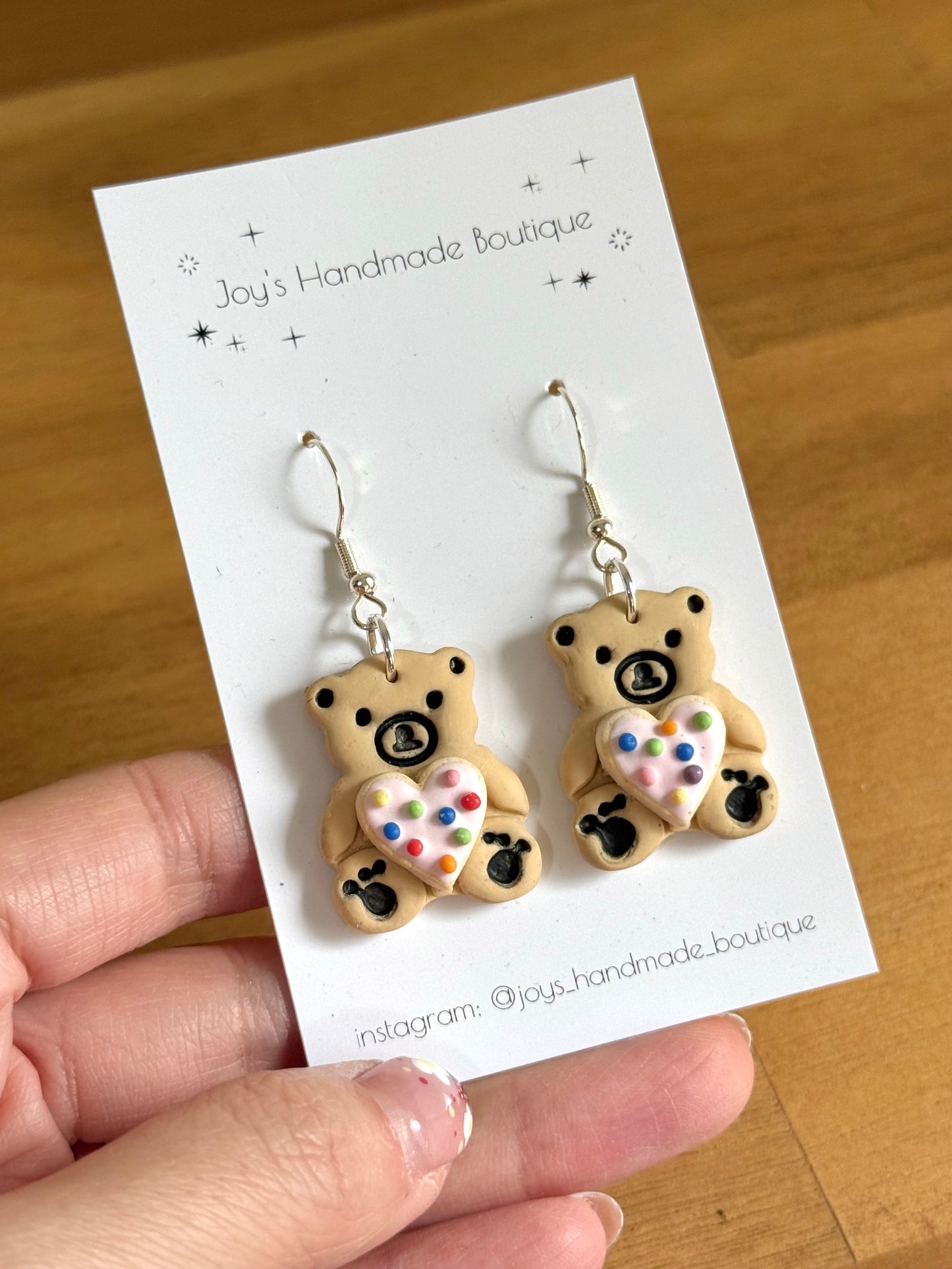 Teddy bear Earrings (seconds)