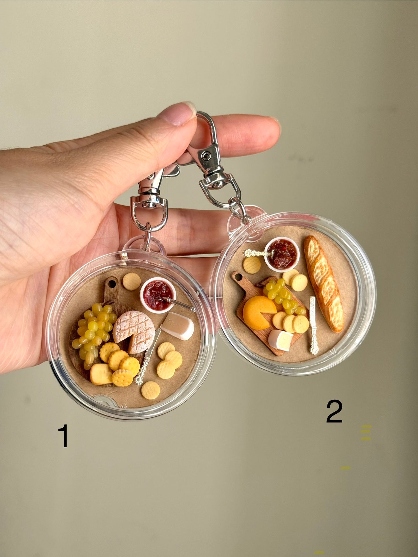 Cheeseboard Display Case Charm