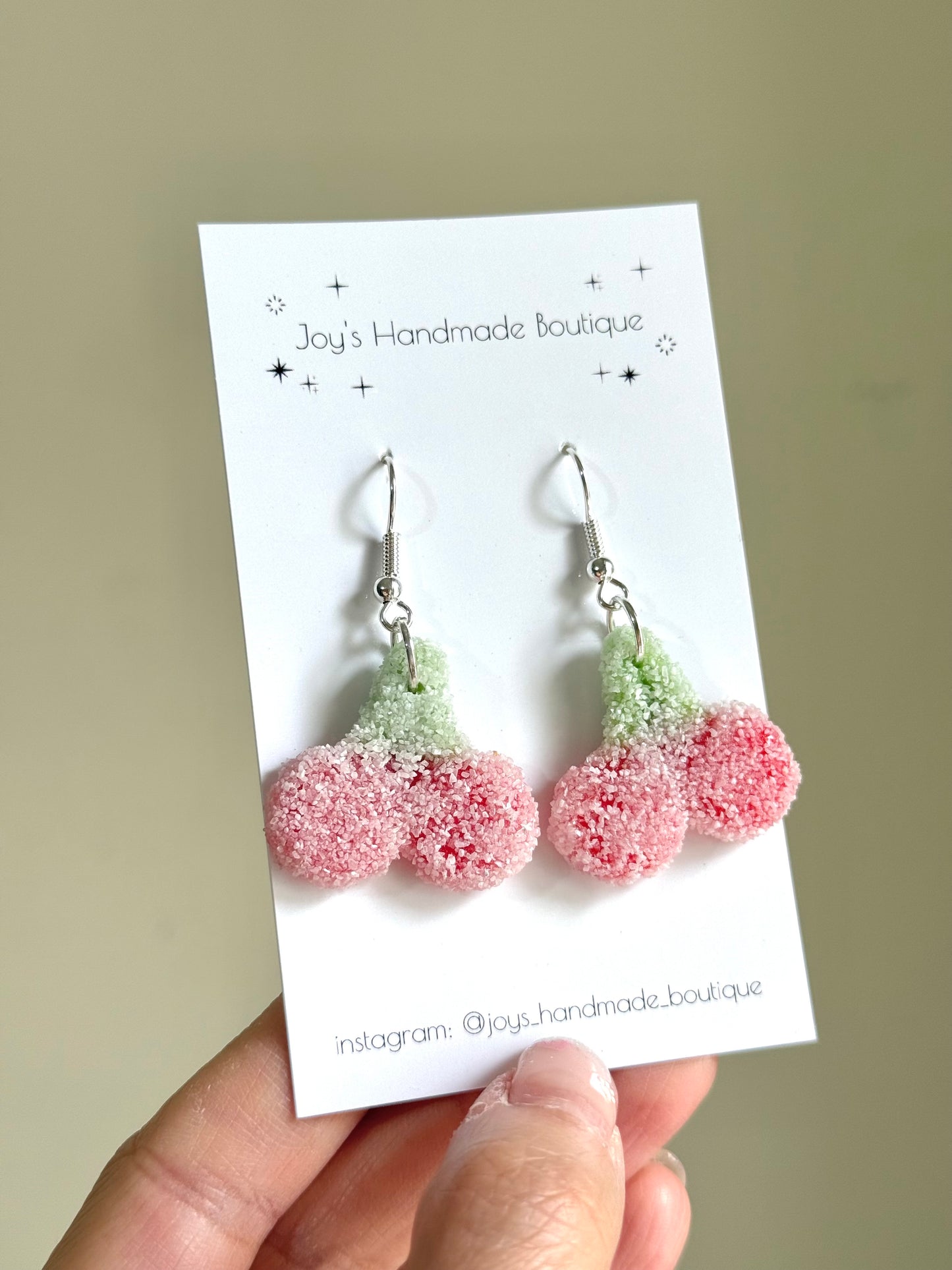 Cheeseboard and Mimosa Earrings - Handmade from polymer clay