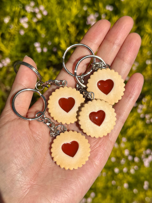 Shrewsbury Biscuit Keychain