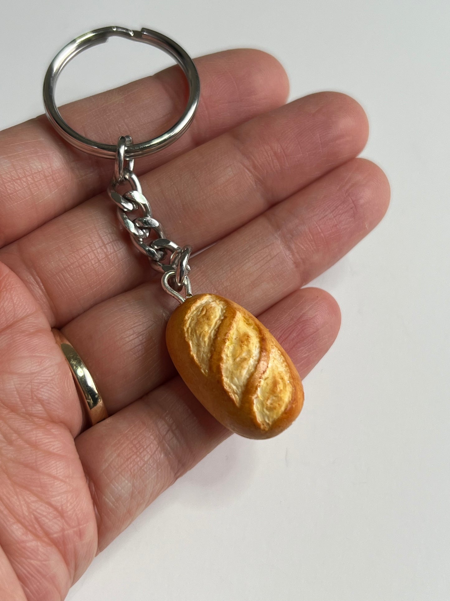 Sourdough Bread Loaf Earrings | Handmade from polymer clay