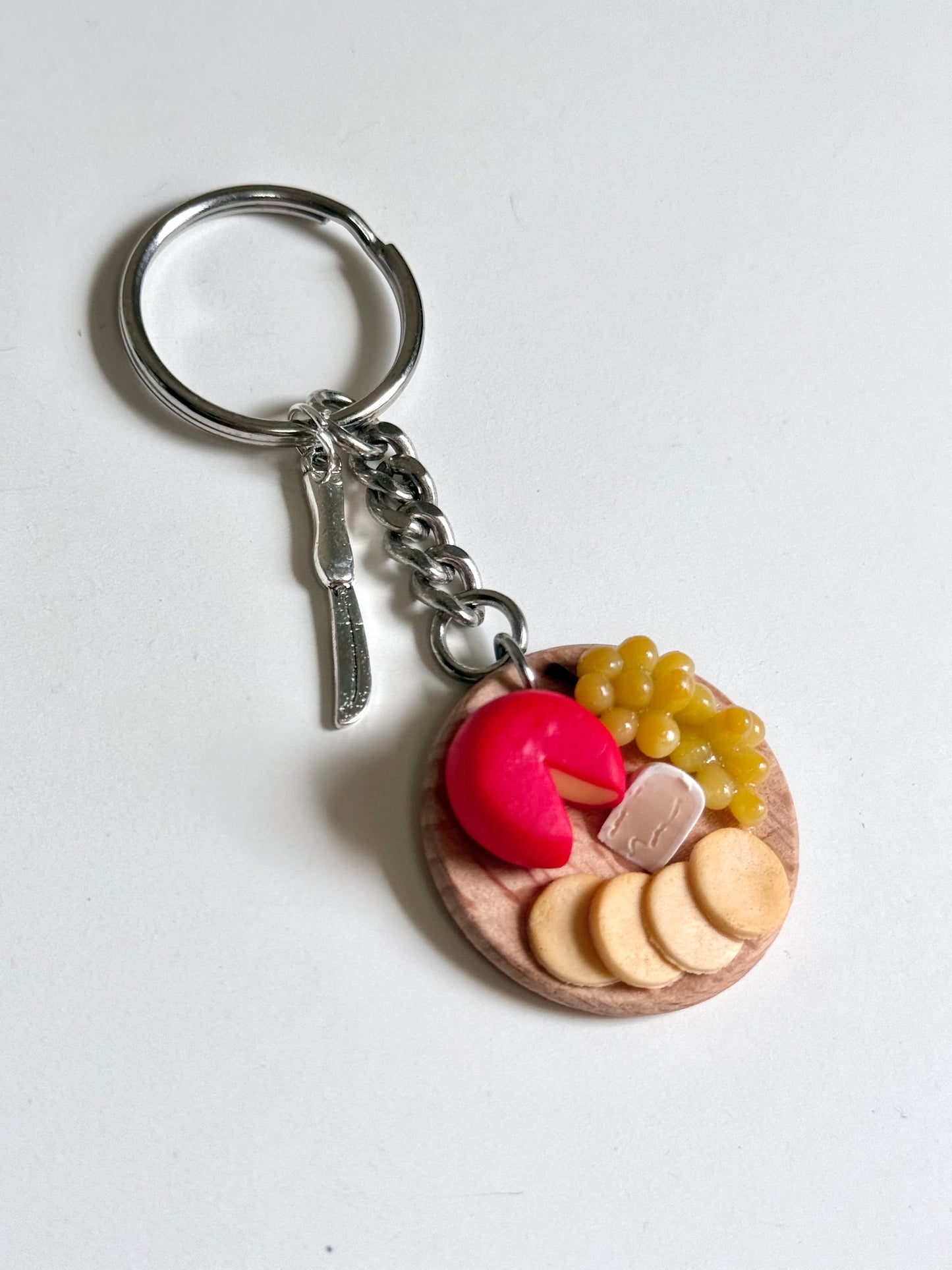 Cheeseboard Keychain (Design 2)