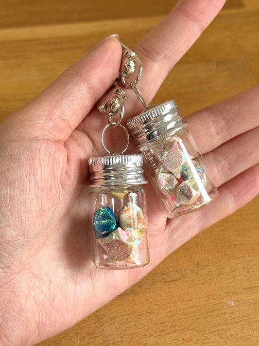 Lucky Star jar bag charm (SALE)