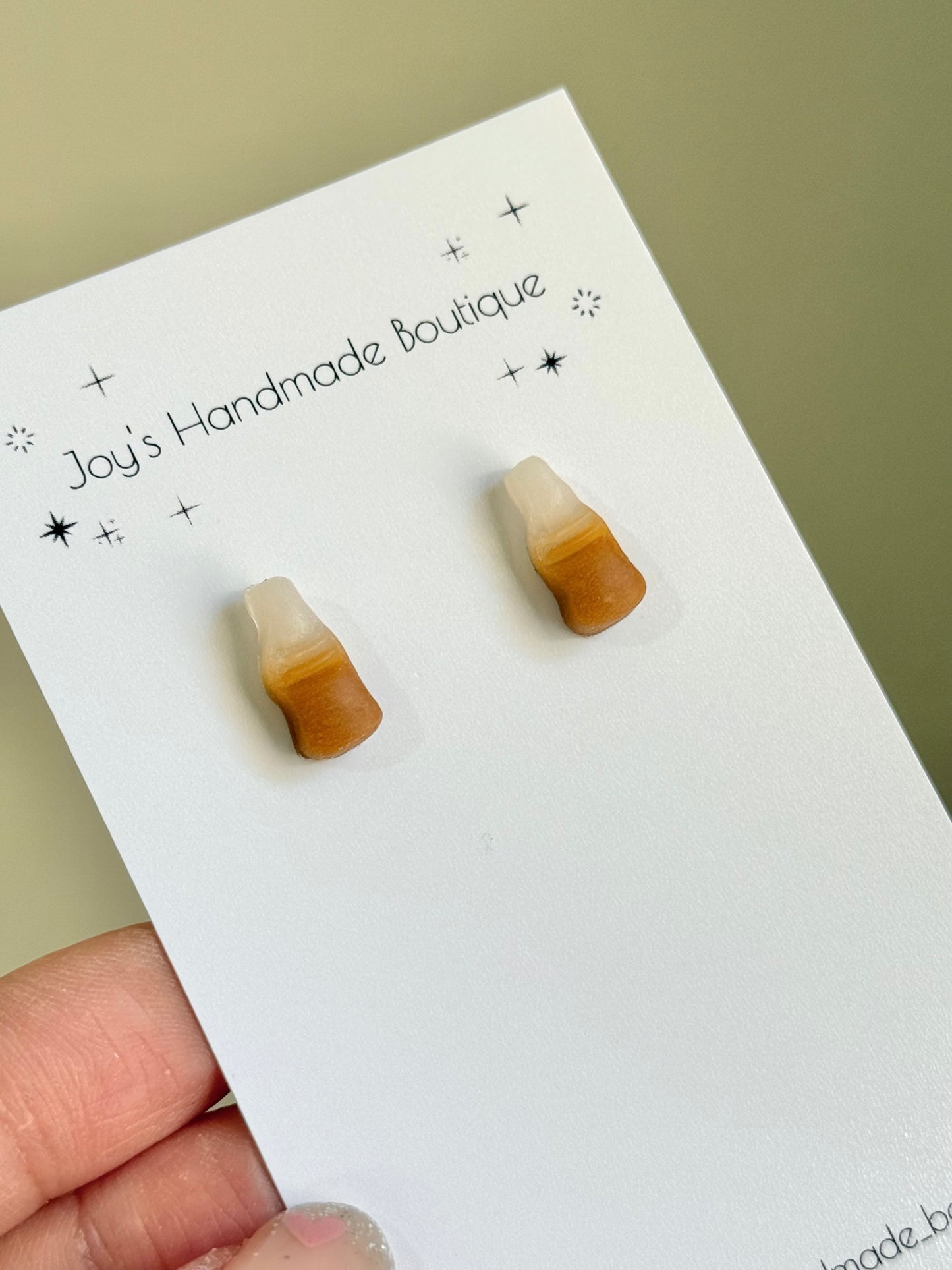 Gummy Candy Earrings  |Handmade from Polymer Clay and