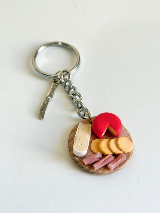 Cheeseboard Keychain