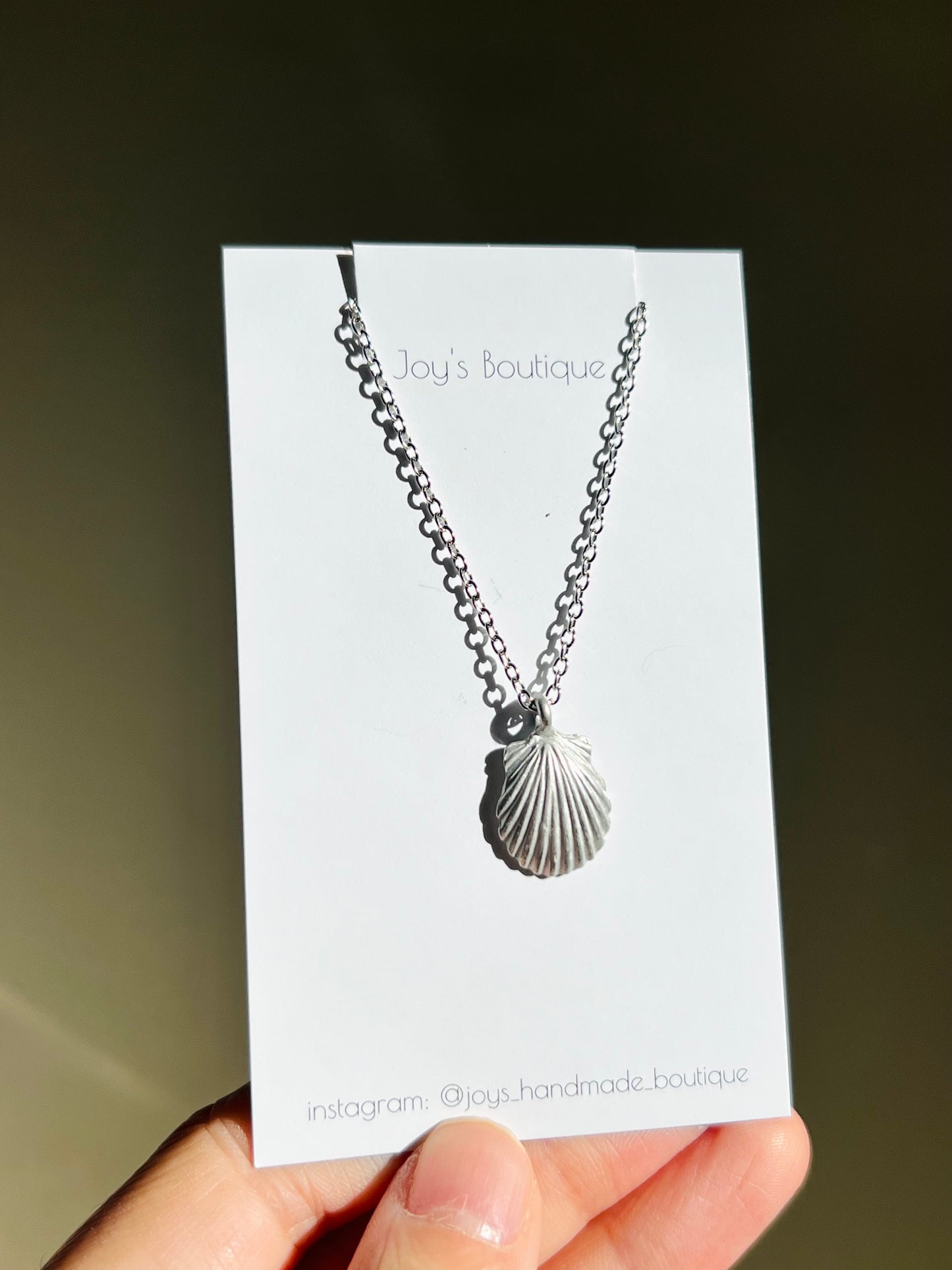 Seashell Necklace (Metal)