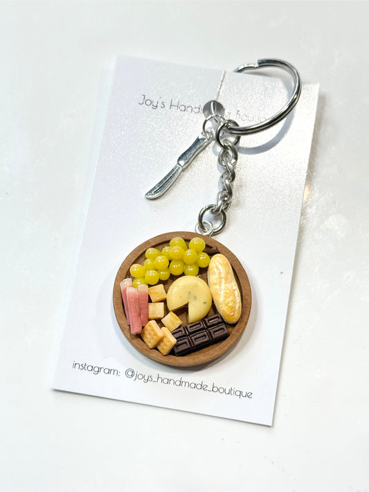Cheeseboard Keychain